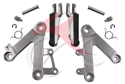 Передние Подножки Набор подножки для Honda CBR400 NC29 1990-1997 94 95 96 мотоцикл 2 вида цветов |