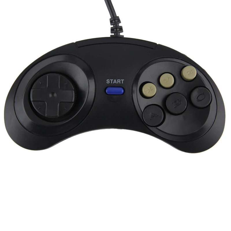 Игровые аксессуары для SEGA MD2 MAC Mega Drive классические ретро 6 кнопок проводной