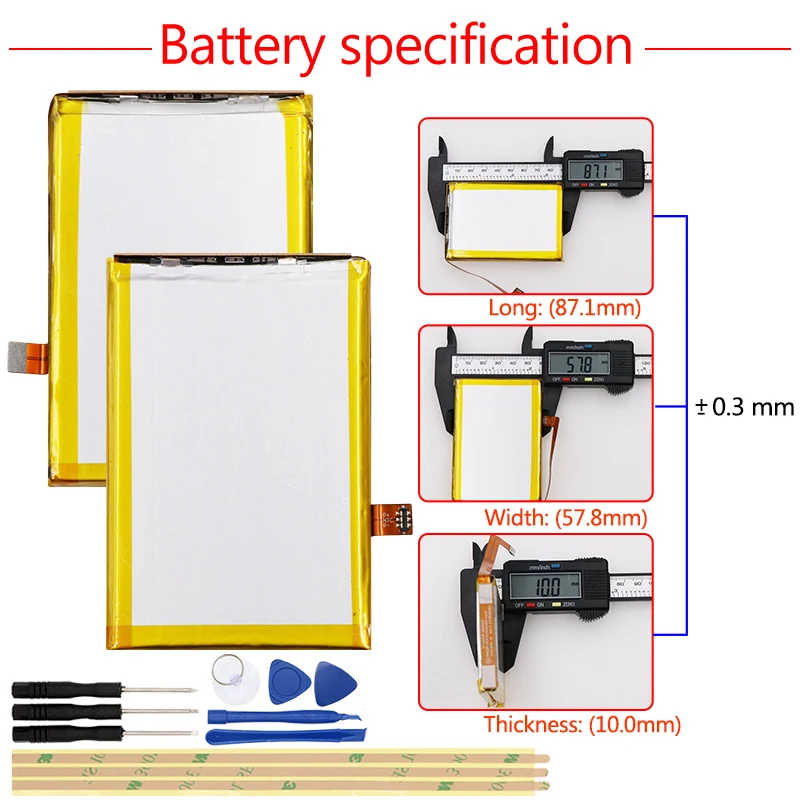 Аккумулятор для телефона Ulefone Armor 3, 10300 мА/ч, высокая емкость, 3,8 в, высокое качество, сменные батареи с инструментами