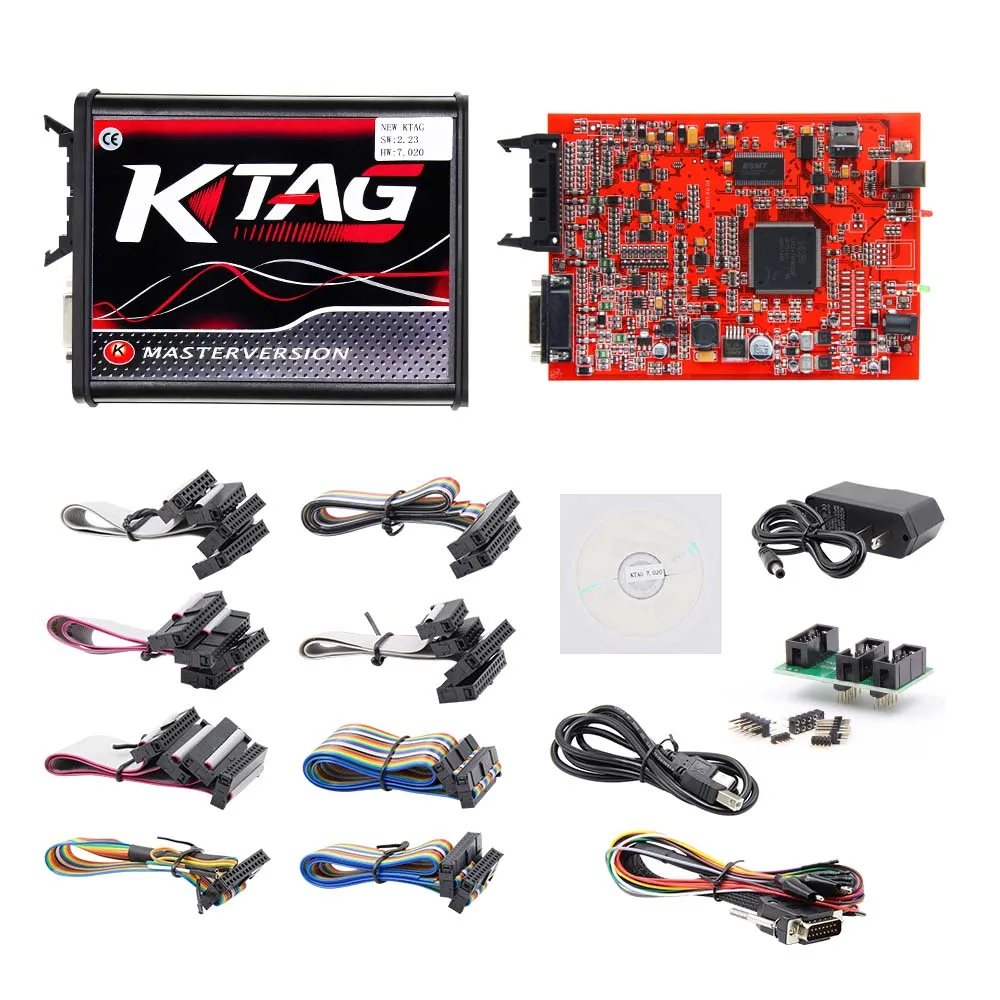 KESS V2 V2.47 V5.017 ECU чип тюнинг Ktag V2.23 V7.020 4LED Мастер онлайн версия автомобиля/грузовика программист инструмент без жетонов ограничения