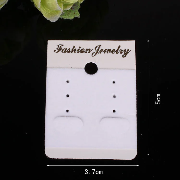 

Free Shipping, Wholesale 1000pcs/lot Yellow Paper Jewelry/Earring Packaging Display Cards