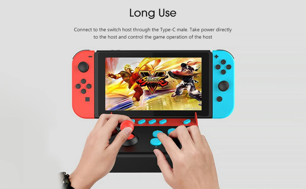 IPega PG-9136 аркадный джойстик для Nintendo Switch Plug& Play single Rocker Управление проводной джойстик Нинтендо переключатель игровой консоли