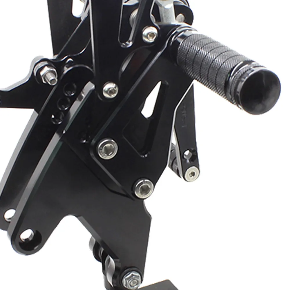 CNC мотоциклетные подножки Rest педали Rearset подножка сзади набор для Yamaha YZF R1 YZFR1 YZF-R1