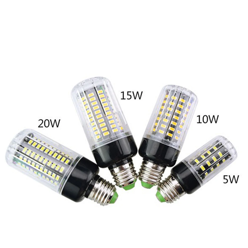 Крытый 5736 лампы SMD LED светодиодные кукурузы лампа E27 ночь светодиодная для