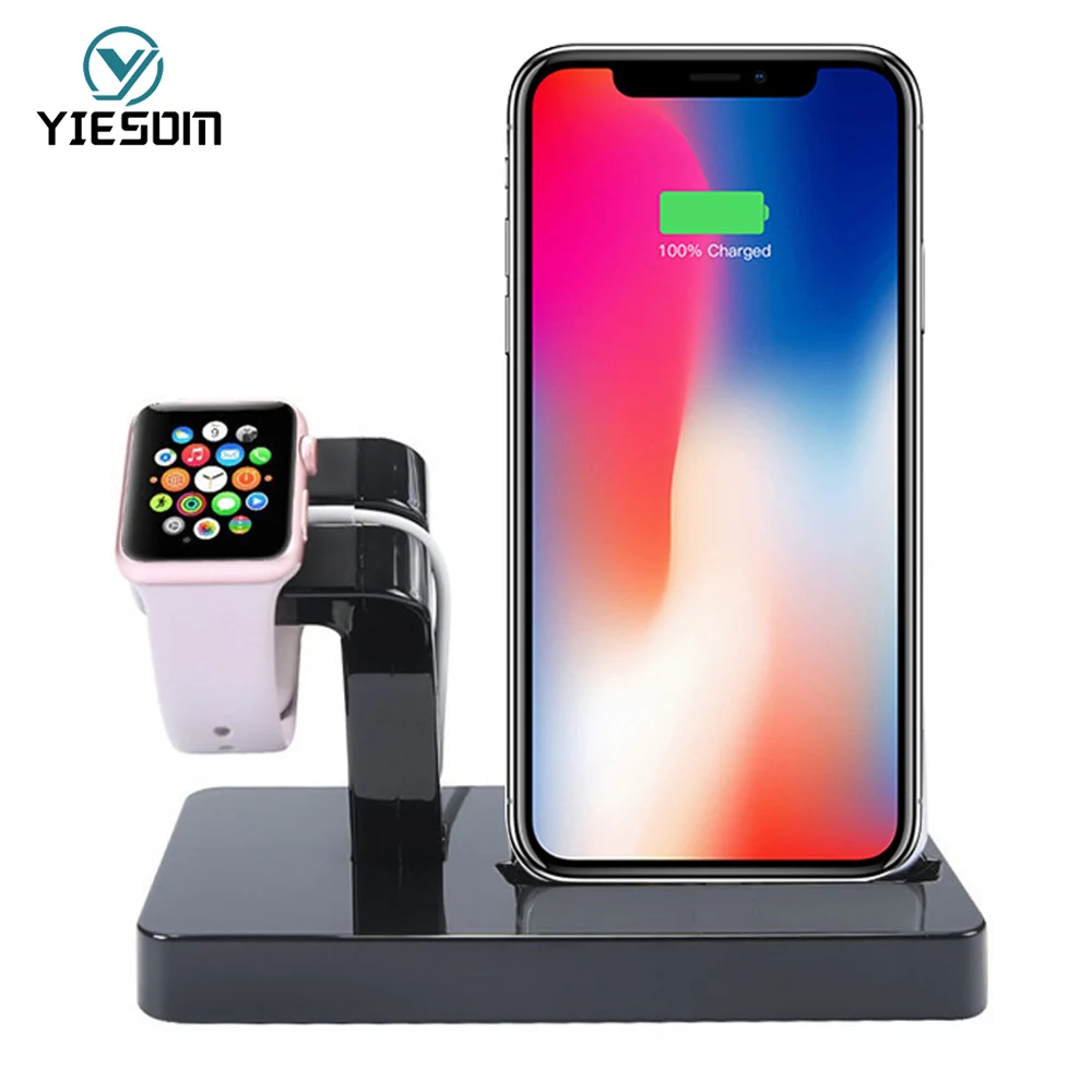 Для Apple Watch Зарядное устройство Док станция для зарядки Настольный держатель