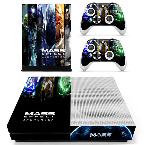 YS-xboxoneS-0516 Mass Effect: Andromeda наклейка на кожу для Xbox One S консоль и контроллеры для Xbox One тонкий стикер на кожу s винил - Цвет: YS-xboxoneS-0516
