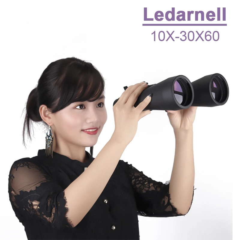 Бинокль Ledarnell 10 30X60 мощный профессиональный охотничий телескоп с широким углом