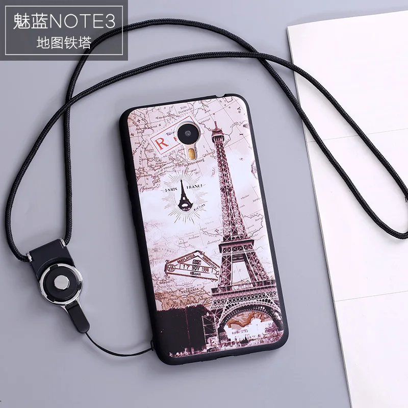 For Meizu M3 Note Case Soft Silicone Back Cover Meilan 3 M3Note Cartoon Painting Protective Phone Cases Fundas |