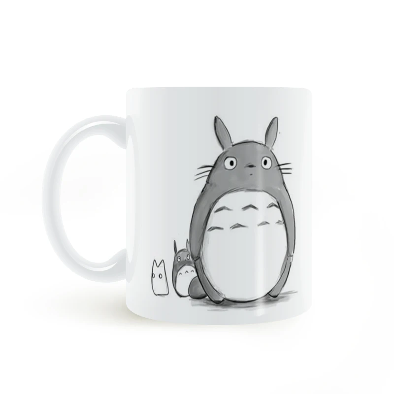 Ins Doctor Who Totoro мультяшный керамический подарок большая емкость ложка керамическая