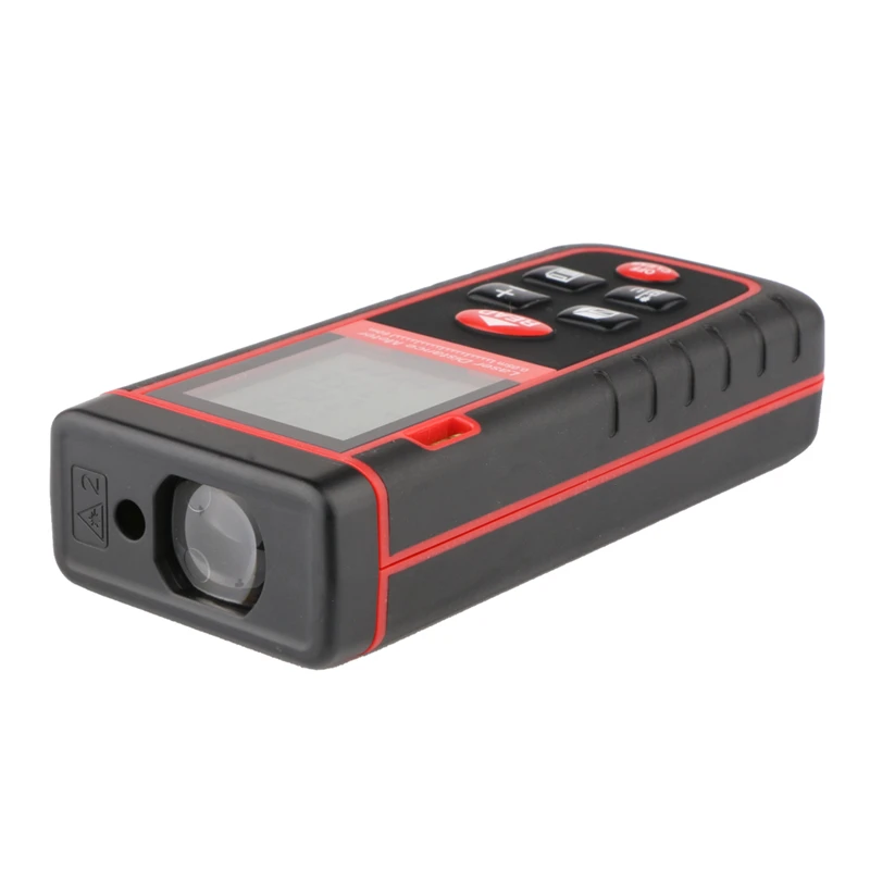 60M Laser Distance Meter 192ft Digital LCD Rangefinder Range Finder With Level Bubble Area Volume Tape Measure Tools | Инструменты
