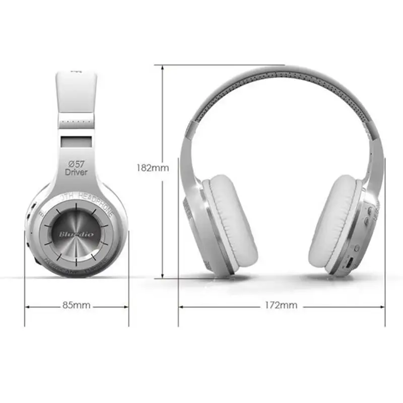 Bluedio Турбины Hurricane H Bluetooth 4,1 Беспроводные стереонаушники