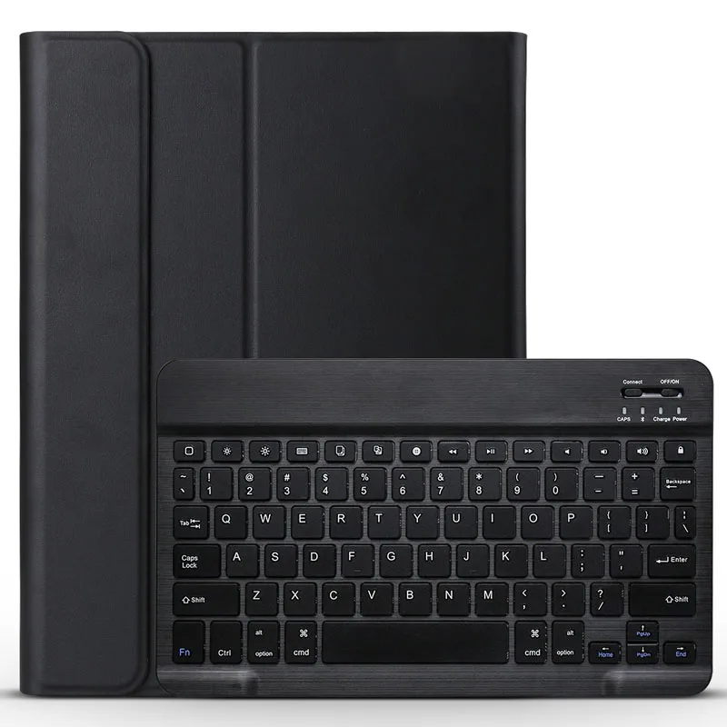 standard keyboard Съемный русский/Иврит/испанский беспроводной Bluetooth клавиатура чехол подставка кожаный смарт-чехол для Apple iPad Pro 11 планшет - Цвет: standard keyboard