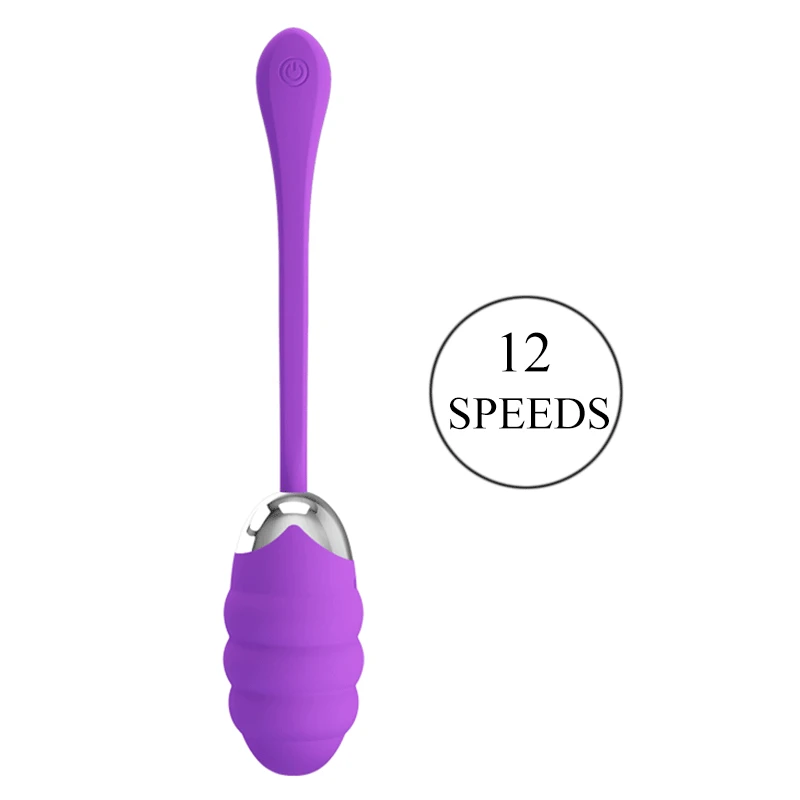 Вагинальный Массажер 12 Скоростей силиконовая Пуля Вибратор для взрослых