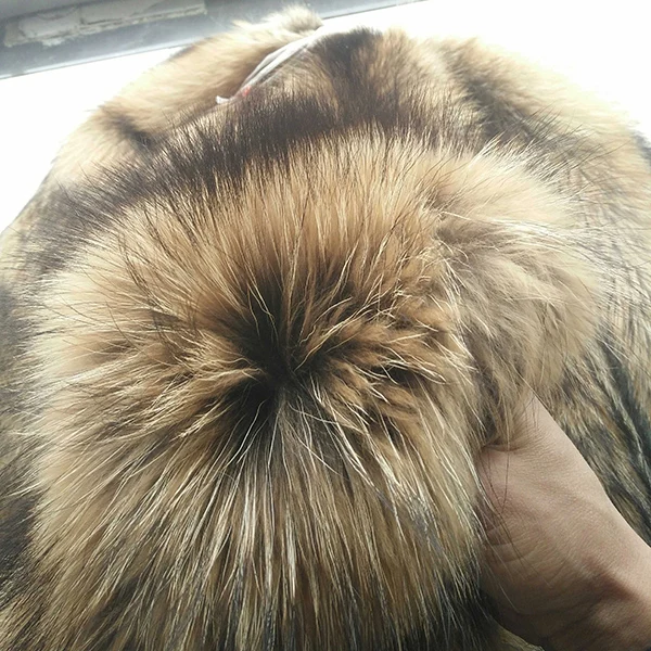 Высококачественный натуральный мех енота натуральная кожа меха | Дом и сад