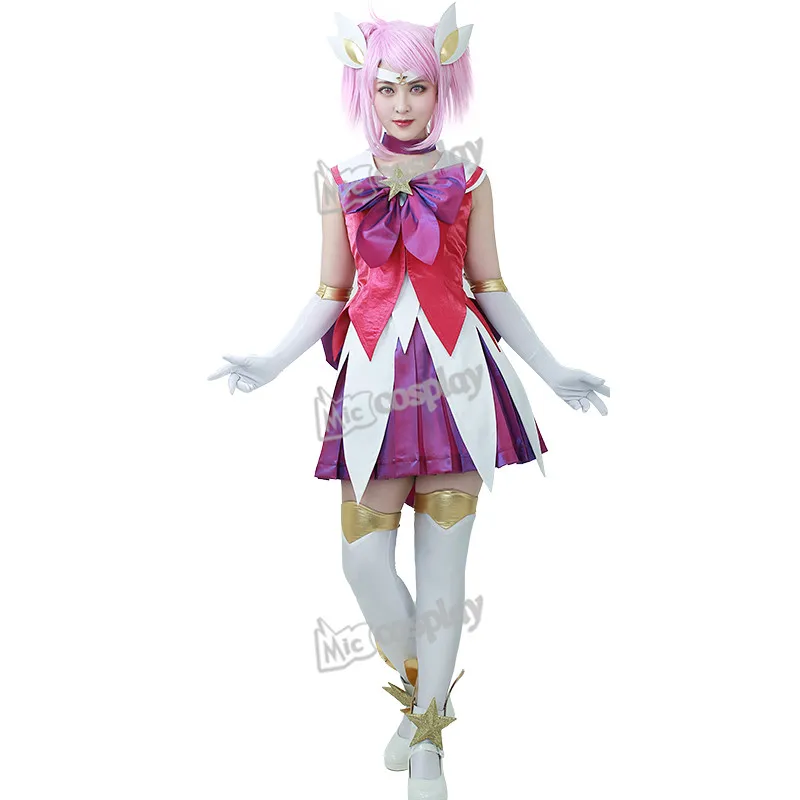 LOL The Lady Of Luminosity cos Lux костюм аниме для косплея женское платье|costumes anime|anime costumecosplay lol
