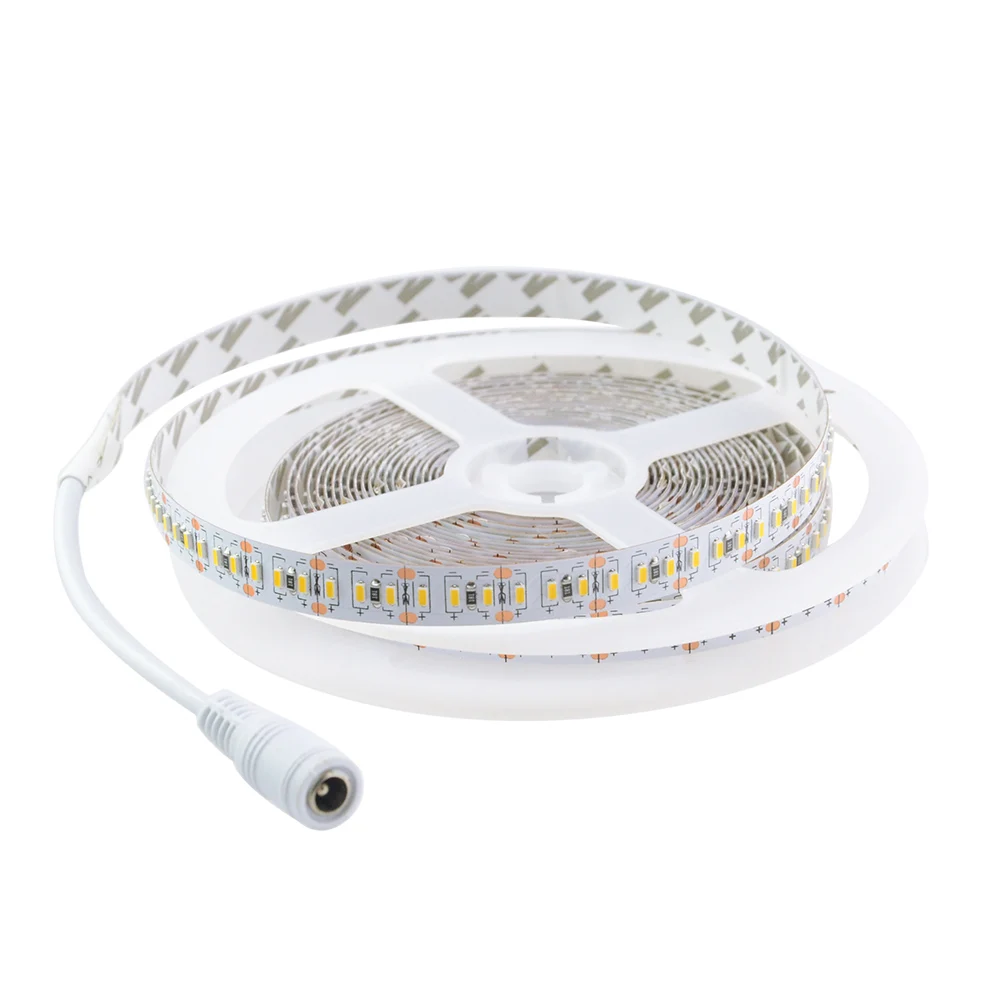 Суперъяркая Светодиодная лента 204 LED s /M 5M 3014 SMD DC 12V Водонепроницаемая гибкая