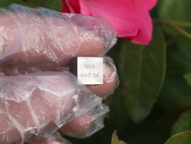 Sm Samarium Cube Bulk Pure 99.9% Периодическая таблица редкоземельных металлических элементов