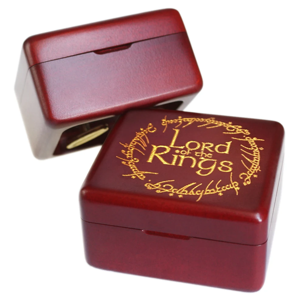 ROSIKING деревянная музыкальная шкатулка Властелин колец ручной работы подарок на