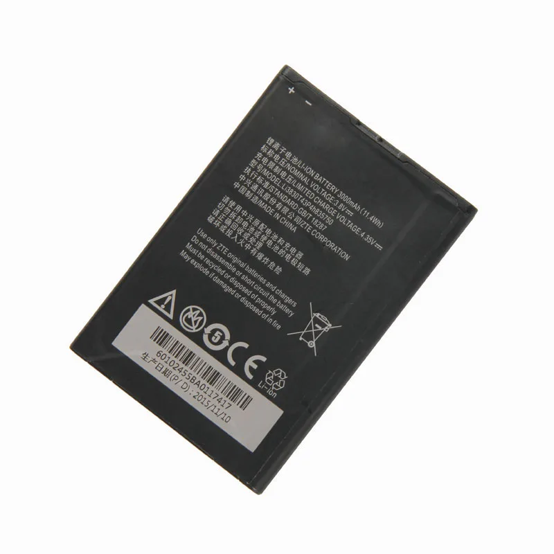 Оригинальный аккумулятор большой емкости Li3830T43P4h835750 для телефона ZTE S291 Grand S2 3000