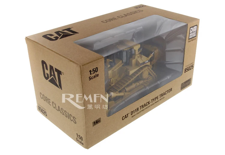 Сплав модель DM 1:50 гусеница CAT D11R бульдозер инженерное оборудование литья под давлением игрушка модель 85025 для сбора, украшения, подарок