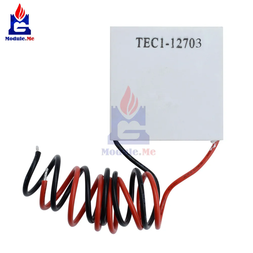 TEC1 12703 теплоотвод Термоэлектрический охладитель охлаждающий Пельтье