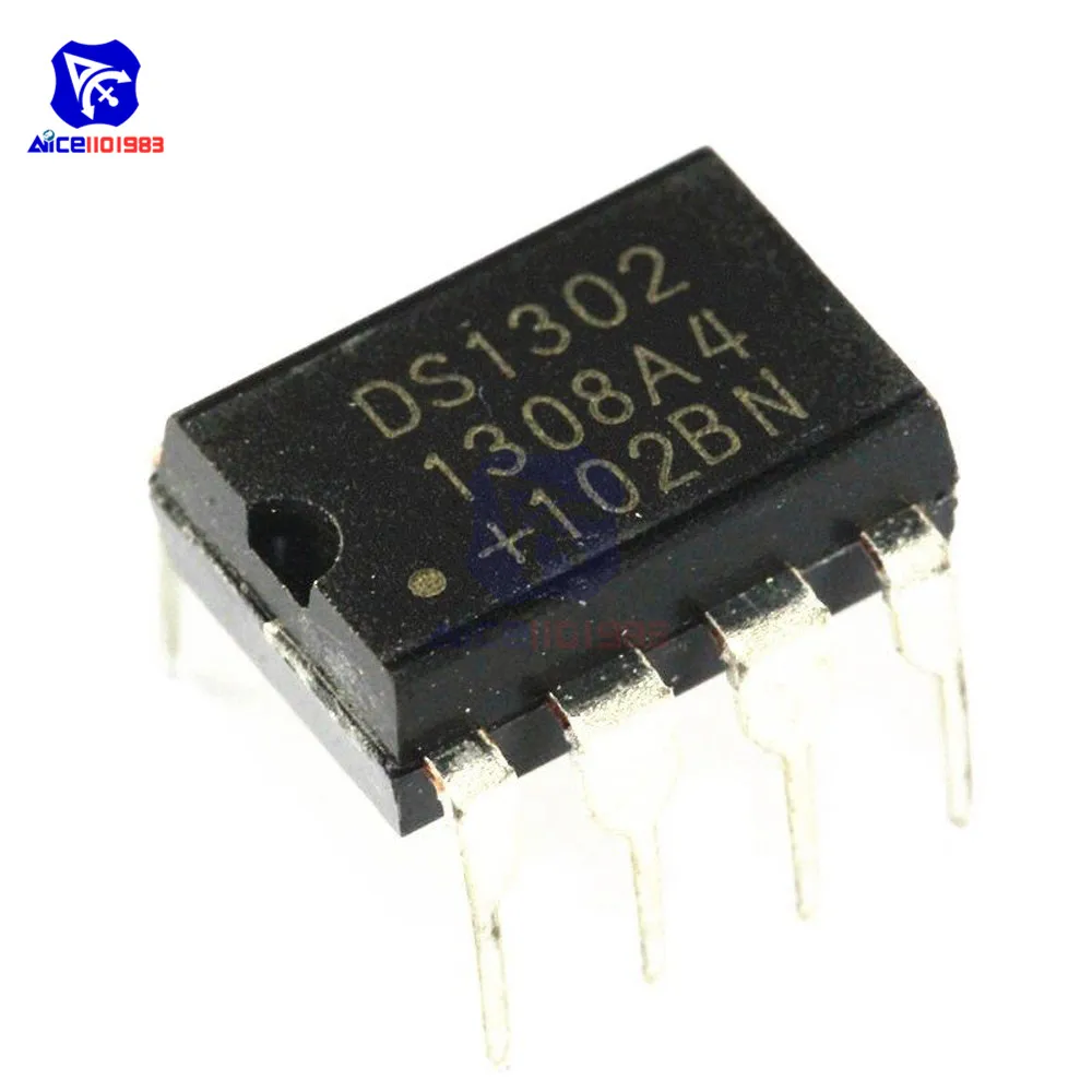 Интегральные схемы DS1302 DS1302N DIP 8 10 шт./лот|Интегральные схемы| |