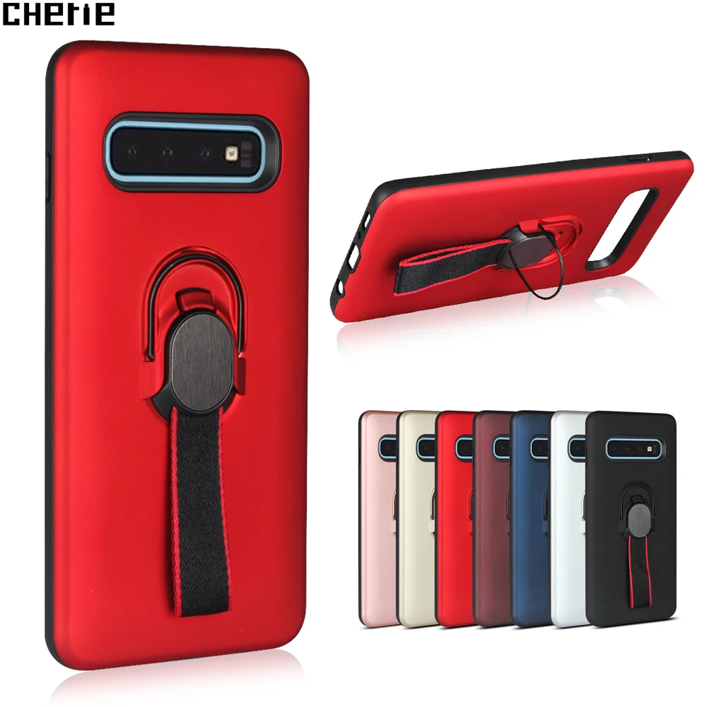 Cherie Ring FundaS TPU For Samsung Galaxy J6 J8 A5 A7 A6 A8 Plus A9S 2018 A50 A30 A40 A70 A730 A750 Case Car Phone Holder Magnet |