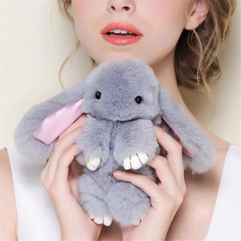 Play Dead Rabbit Fur кролик брелок Модный меховой помпон брелок кролик игрушка кукла подвесные украшения аксессуары