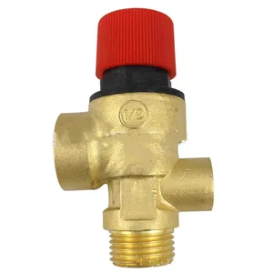 Предохранительный клапан для солнечного водонагревателя 12 дюйма, DN15, 3 бар