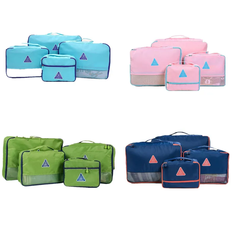 Модный Дорожный набор для хранения одежды 4 шт./лот/набор сумка домашний шкаф