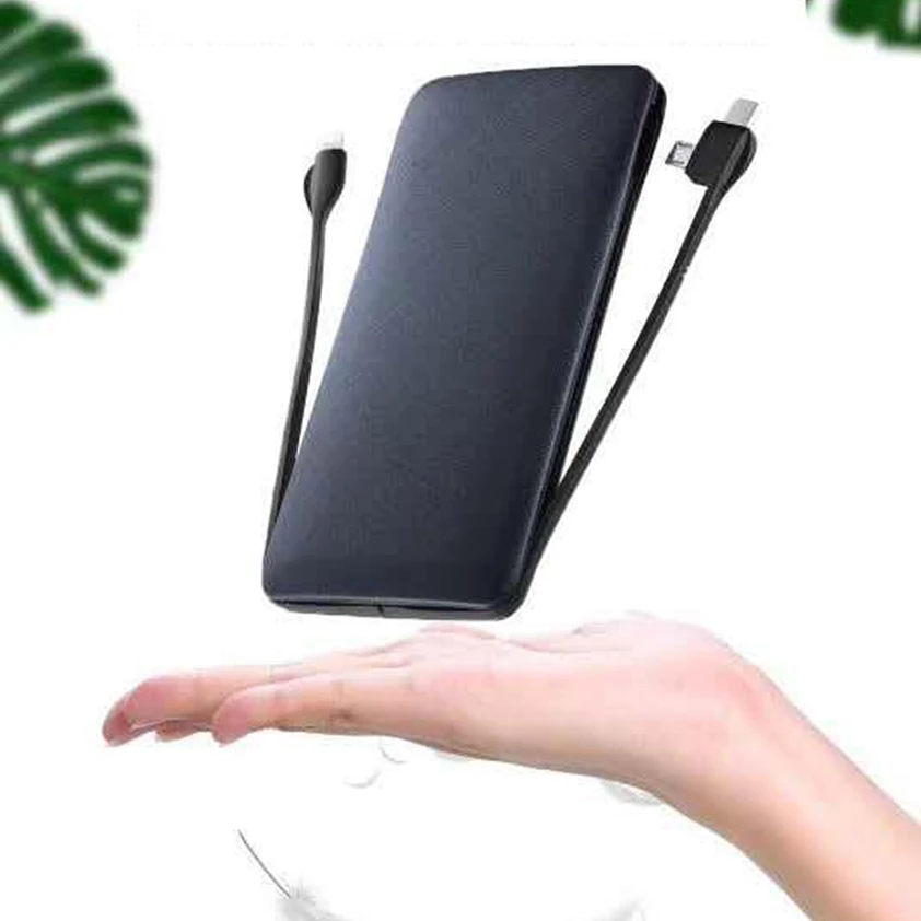 Vogek 10000 мАч Внешний аккумулятор для iPhone X 8 samsung S9 usb type C вход с зарядным кабелем внешний аккумулятор портативный внешний аккумулятор
