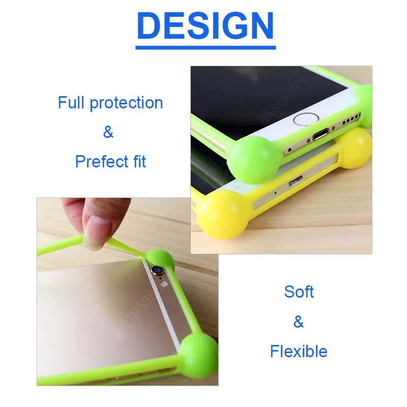 for Samsung Galaxy J7 V SM J727V Soft Silicone Bumper Cushion Case Cover Protector |