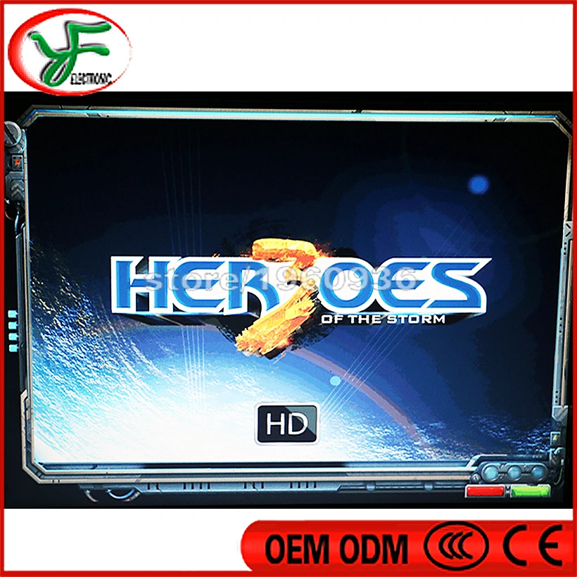 Heroes of the storm Аркада 645 в 1 игра PCB HD дешевая игровая видеокарта VGA/CGA выход|cga vga|645 in 1game