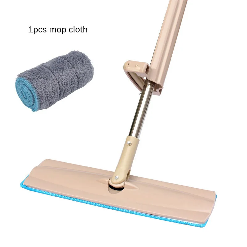 1 pcs cloth Новая качественная плоская Швабра для мытья рук с одной стороны, Швабра для деревянного пола, Швабра для удаления пыли, инструменты для уборки дома, Прямая поставка - Цвет: 1 pcs cloth