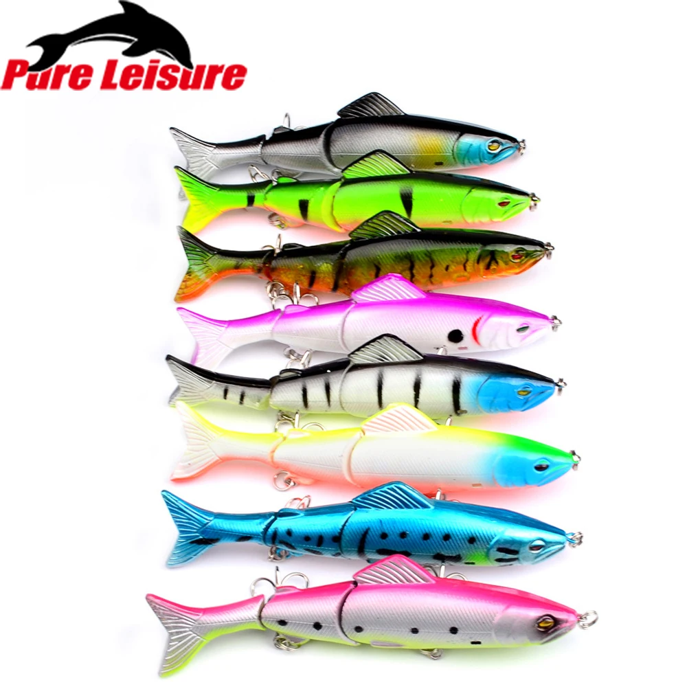 PureLeisure 8 шт VIB рыболовные приманки 12 7 см 17 63 г Приманка Crankbait 3D воблеры с глазками Isca