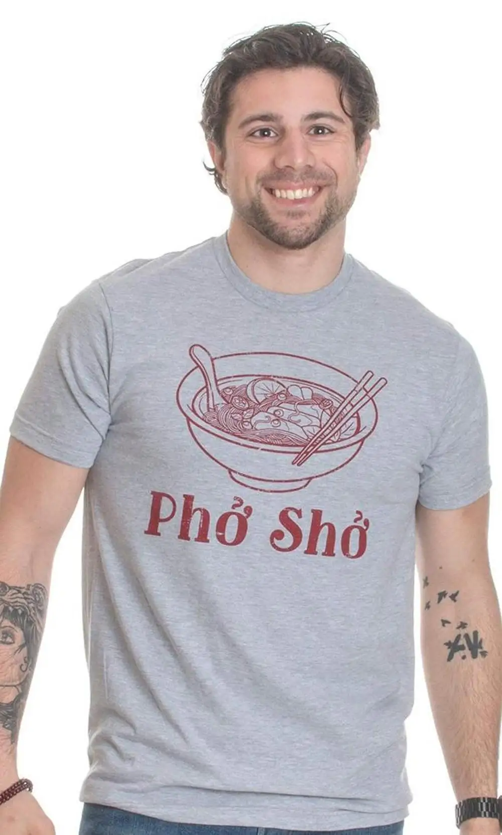 Pho Sho забавные вьетнамские кухни ФУДИ шеф повара еда печати мужские
