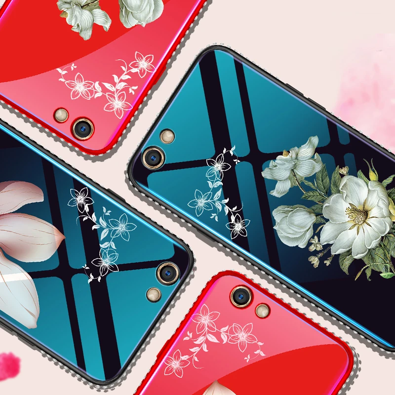 Чехол из закаленного стекла для телефона iphone x xs xsmax 6 7 8 splus Роскошный чехол huawei honor