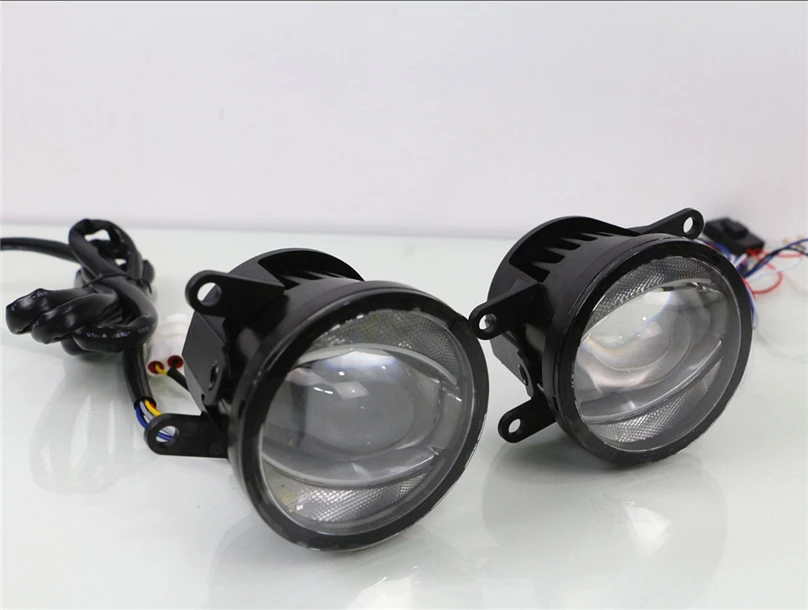 Автомобильная проблесковая Безопасность вождения 1 комплект 3 5 дюйма LED