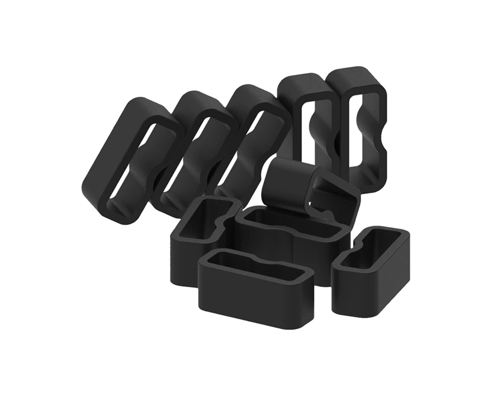 XBERSTAR 10 шт. сменный силиконовый ремень безопасности Пряжка для Garmin Vivosmart HR Plus/+