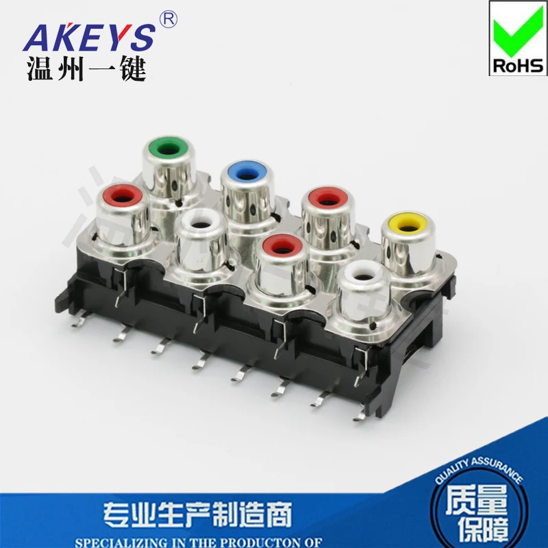 

1 шт., разъем AV core 12 футов, разъем RCA eight hole