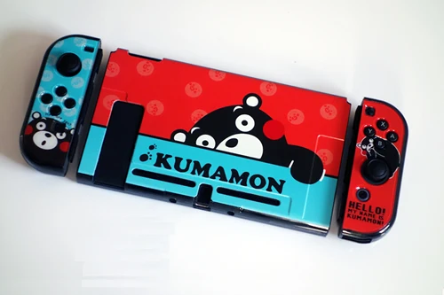 Kumamon Case Защитный чехол Dockable для nintendo Switch с R+ L Joy-Con накладками контроллера - Цвет: Kumamon Case