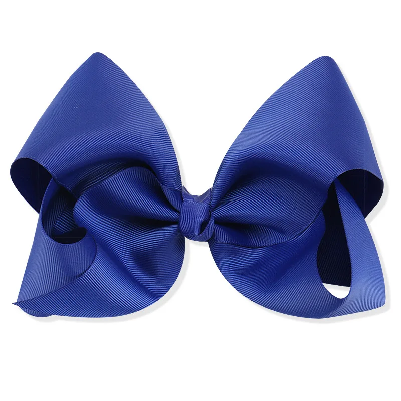 6&quot PartyKids Hair Accessory Girl Bows Large Rainbow Bow-knot Print Grosgrain Ribbon With Clip | Детская одежда и обувь