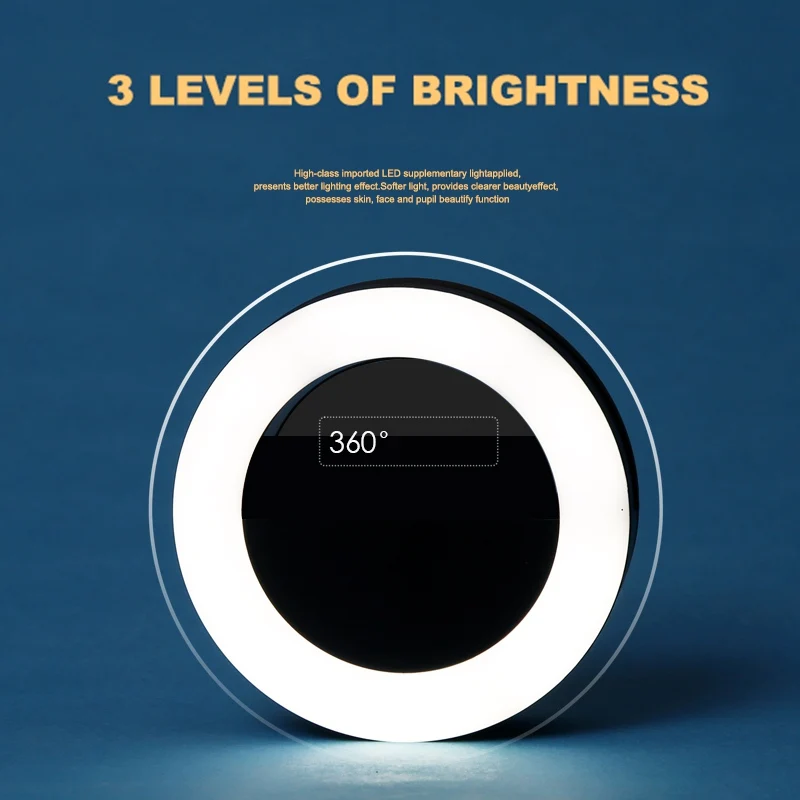 Селфи кольцевой вспышка для мобильного телефона объектив LED beauty заполняющий свет