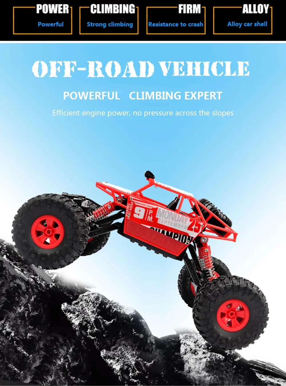 Радиоуправляемый автомобиль 4wd 1:16 пульт дистанционного управления автомобиль внедорожный альпинистский Дрифт гоночный 2,4 Гц Радио пульт дистанционного управления автомобиль радио пульт дистанционного управления автомобиль игрушка