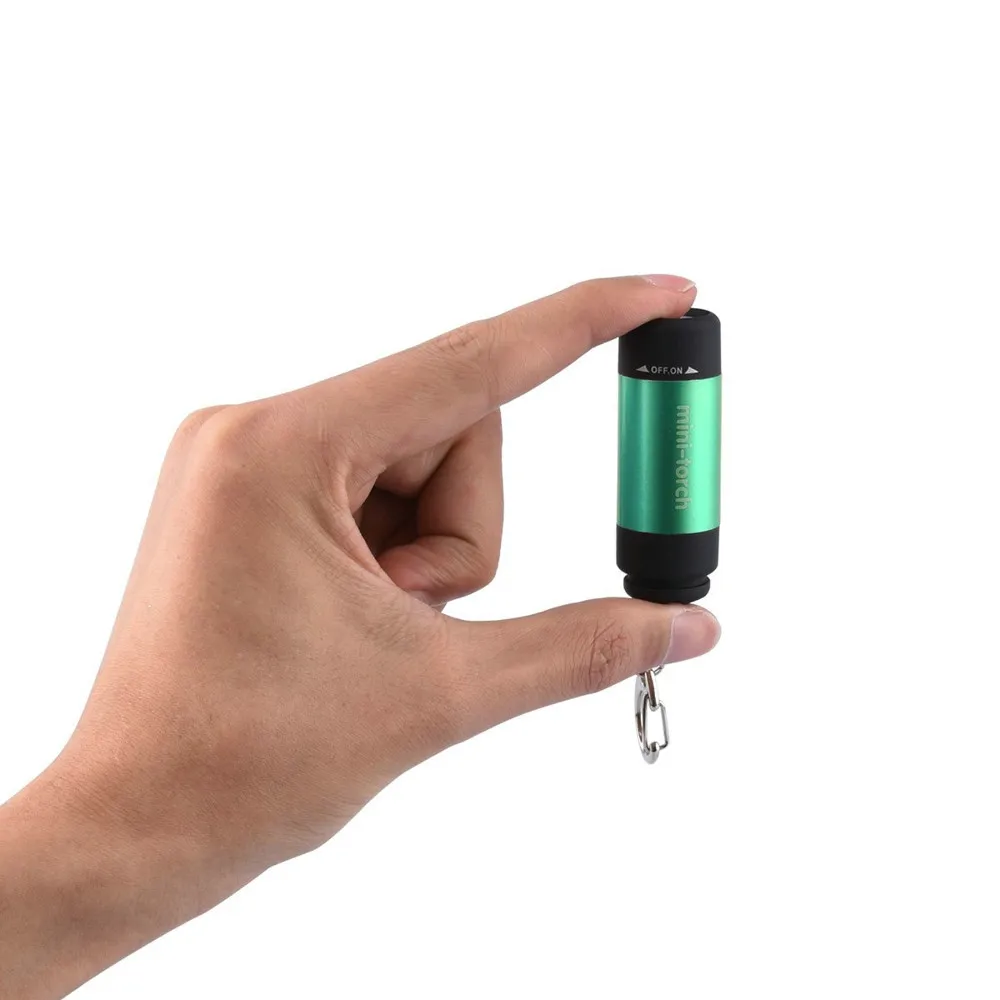 GN Светодиодная лампа usb charg 0,3 W 25lm портативный светодиодный мини-фонарик USB Перезаряжаемый брелок синий зеленый, красный, фиолетовый 3,0 - Цвет: GN