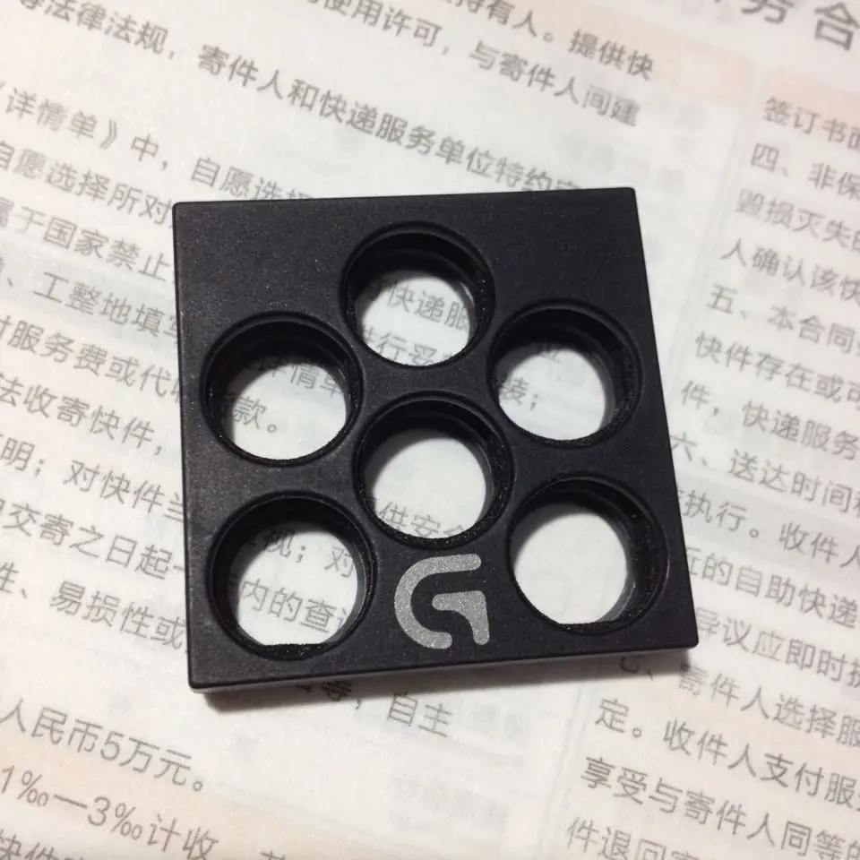 1 комплект, оригинальная новейшая мышь, подходящие весы для logitech G500S G500 с бесплатной полкой для весов