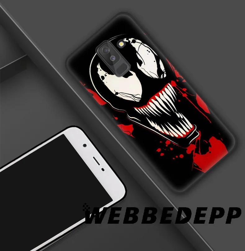 WEBBEDEPP Venom Мягкий ТПУ силиконовый чехол для Samsung Galaxy S10 S10e S9 S8 Plus S7 S6 Edge & J6 |