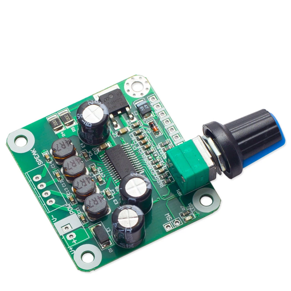 TPA3110 Board Bluetooth 4,2 TPA3110 15 Вт+ 15 Вт Цифровой стерео аудио Мощность модуль усилителя 12 V-24 V автомобиль для USB Динамик, Портативный Динамик - Цвет: TPA3110 Board