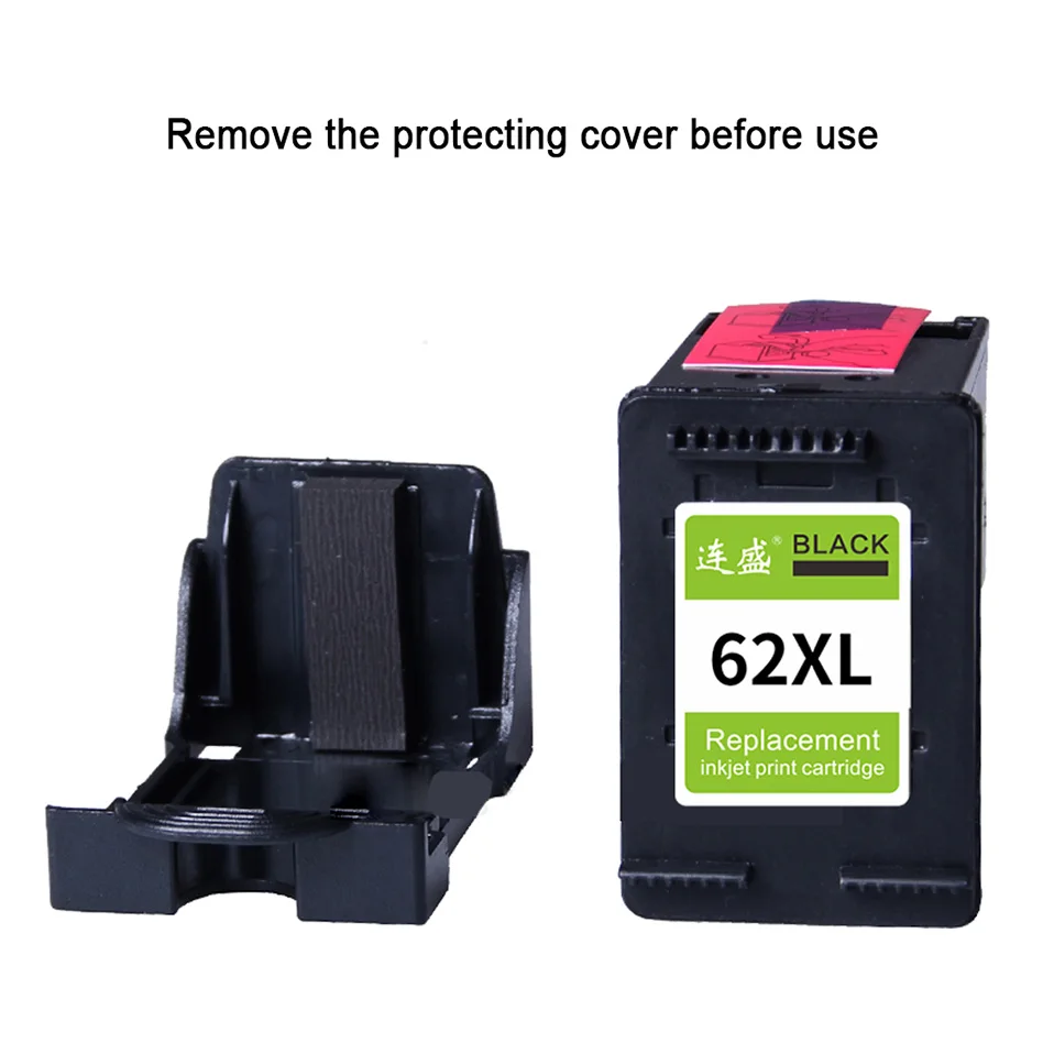 2 шт. 62XL пополнен картридж Замена для HP 62 XL совместимый Envy 5640 Officejet 200 5540 5740 5542 7640 |
