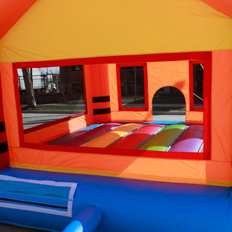 Бесплатная доставка Ткань Оксфорд надувной карандаш батут коммерческий отскок